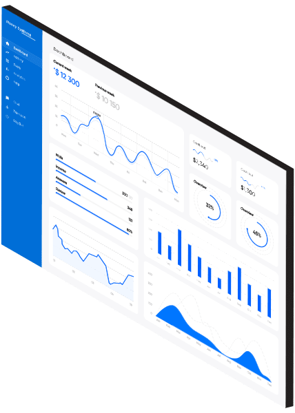 Google Analytics Dashboard showing website statistics